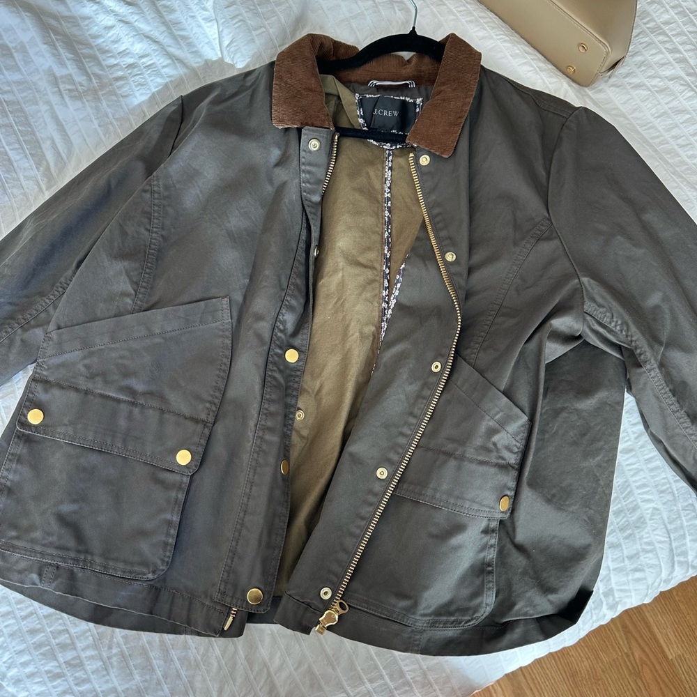 Barn/Chore Canvas Jacket with Corduroy Collar